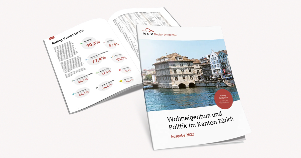 Wohneigentum und Politik im Kanton Zürich – HEV Region Winterthur